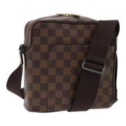 Pre-owned Canvas louis-vuitton-bags Louis Vuitton Vintage , Brown , Da...