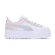 Raw Lage Sneaker Wit/Roze Dames Schoen Puma , Multicolor , Dames