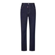 Donkere Spoelwas Denim Jeans Dsquared2 , Blue , Heren