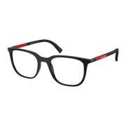 Stijlvolle Bril PS 04Rv Prada , Black , Heren