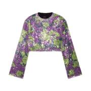 Carina Longsleeve Top Refined Department , Multicolor , Dames