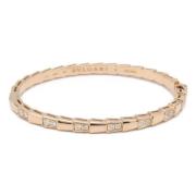 Pre-owned Rose Gold bracelets Bvlgari Vintage , Pink , Dames