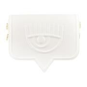 Stijlvolle PU-tas Chiara Ferragni Collection , White , Dames