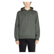 Heren Hoodie Herfst/Winter Katoen Stretch Napapijri , Green , Heren