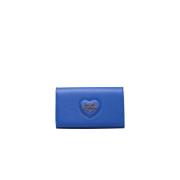 Crossbody tassen met kettingsluiting Love Moschino , Blue , Dames