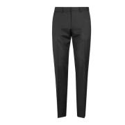 Elegant Suit Trousers Hugo Boss , Black , Heren