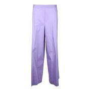 Katoenmix Stretchbroek Liviana Conti , Purple , Dames