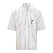 Sport Shirt MC Salvatore Ferragamo , White , Heren