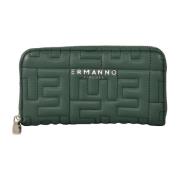 Firenze Portemonnee van Polyurethaan Ermanno Scervino , Green , Dames