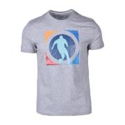 Stijlvolle Katoenen T-Shirt Collectie Bikkembergs , Gray , Heren