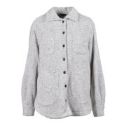 Luxe Kasjmier Zijden Overhemd Kiton , Gray , Dames