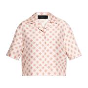 Zijden overhemd Amiri , Pink , Dames