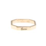 Pre-owned Rose Gold rings Gucci Vintage , Yellow , Dames