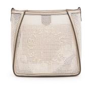 Mini Eco Crossbody Tas Stella McCartney , Beige , Dames