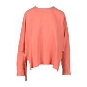 Zalmroze Blouse voor Vrouwen Erika Cavallini , Pink , Dames