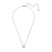 Damesketting Ronde Slijpvorm Wit UNA 5286137 Swarovski , Gray , Dames