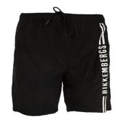 Sportieve Elegante Zwembroek Bikkembergs , Black , Heren