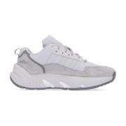 Grijze Low-Top Boost Sneaker Adidas , Gray , Heren