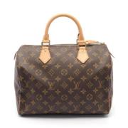 Pre-owned Plastic handbags Louis Vuitton Vintage , Brown , Dames