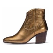 Botines Cane Oro - Talla: 36,Color: Metalizados Wonders , Brown , Dame...