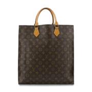 Pre-owned Canvas totes Louis Vuitton Vintage , Brown , Dames