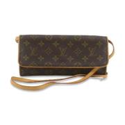 Pre-owned Canvas louis-vuitton-bags Louis Vuitton Vintage , Brown , Da...