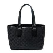 Pre-owned Canvas gucci-bags Gucci Vintage , Black , Dames