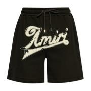 Logo shorts Amiri , Black , Heren