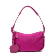 Pre-owned Canvas dior-bags Dior Vintage , Purple , Dames