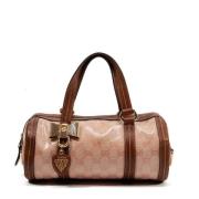 Pre-owned Canvas handbags Gucci Vintage , Brown , Dames