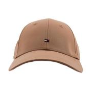 Essential Flag Cap Tommy Hilfiger , Brown , Heren