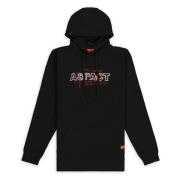 Loren Hoodie Aspact , Black , Heren