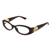 Stijlvolle Bril in Zwart Gucci , Brown , Dames