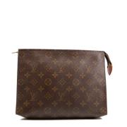 Pre-owned Canvas louis-vuitton-bags Louis Vuitton Vintage , Brown , Da...