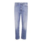 Rocks Denim Jeans Roy Roger's , Blue , Heren