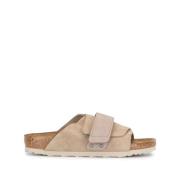 Suede Enkelbandsandalen Birkenstock , Beige , Dames