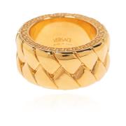 Messing ring Versace , Yellow , Unisex