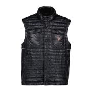 Mouwloos Ollon Vest voor Mannen Moncler , Black , Heren