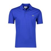 Blauwe poloshirt met korte mouwen Lacoste , Blue , Heren