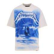 Ride The Lightning Katoenen T-Shirt Represent , Multicolor , Heren