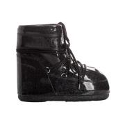 Glitter Low Icon Laarzen Moon Boot , Black , Dames