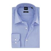 Lichtblauwe Business Overhemd Hugo Boss , Blue , Heren