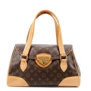 Pre-owned Canvas shoulder-bags Louis Vuitton Vintage , Brown , Dames