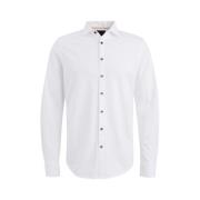 Satin Jersey Shirt Casual Outfit PME Legend , White , Heren