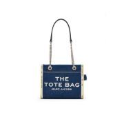 Denim Tote Tas - Klein Formaat Marc Jacobs , Blue , Dames