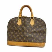 Pre-owned Fabric handbags Louis Vuitton Vintage , Brown , Dames