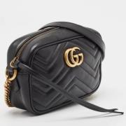 Pre-owned Leather gucci-bags Gucci Vintage , Black , Dames