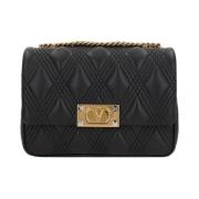 Stijlvolle Schoudertas met Unieke Stijl Valentino Garavani , Black , D...