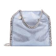 Mini Tote Schoudertas in Shaggy Deer Stella McCartney , Blue , Dames