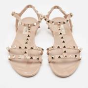 Pre-owned Rubber flats Valentino Vintage , Beige , Dames